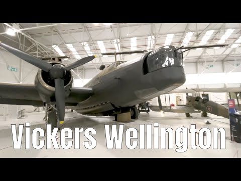 Wellington bomber restored after more than a decade of conservation at the RAF Museum Midlands.